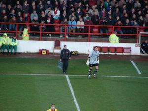 The sub TRFC goalie comes on