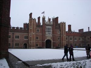 One of the inner courtyards