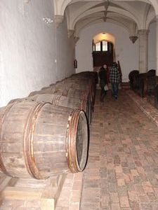 The wine cellar