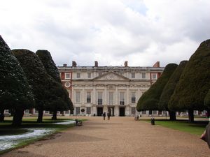 Rear of the palace