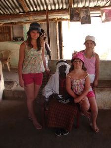 The girls with an ancestor of Kunta Kinte