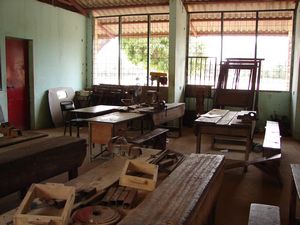 Metalwork classroom