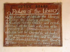 Rules of the library